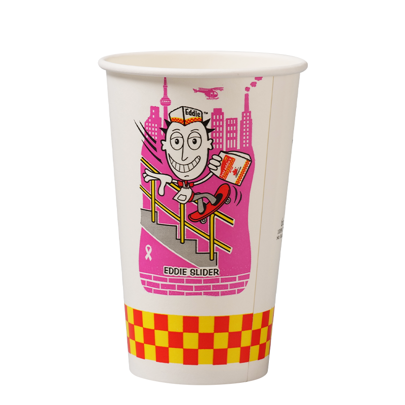 Çift Kişilik PE Kaplamalı Soğuk İçecek Karton Bardak