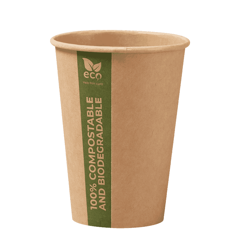 Kahverengi Kraft Kağıt Bardak